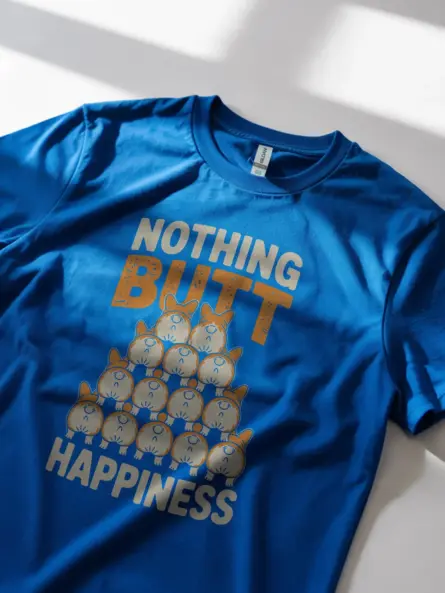 Nothing Butt Happiness Shirt – Vintage Funny Corgi Meme Tee - Image 12