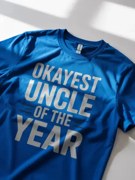 Funny Okayest Uncle T-Shirt Gift for Men - Image 11