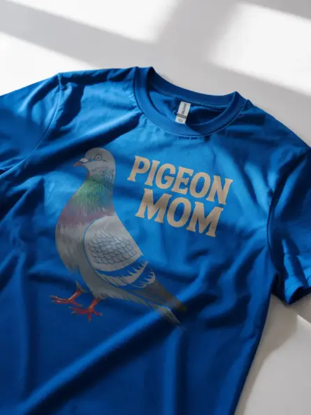 Adorable Pigeon Mom Shirt for Proud Bird Lovers - Image 11