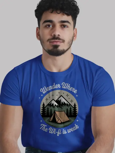 Wander Where The Wi-fi Is Weak T-Shirt - Image 12