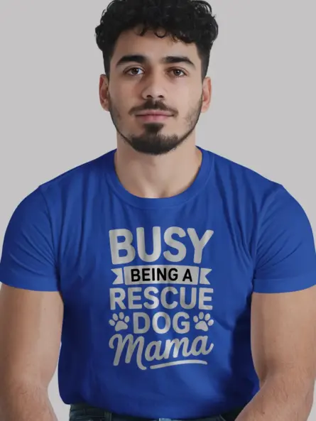 Rescue Dog Mama T-Shirt – Bold Statement Tee for Pet Lovers - Image 12