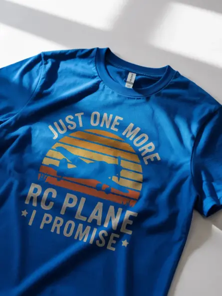 Epic RC Plane T-Shirt for Hobbyists & Vintage Flight Fans - Image 11