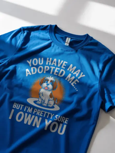 Funny Shih Tzu Rescue T-Shirt for Dog Adoption Lovers - Image 2