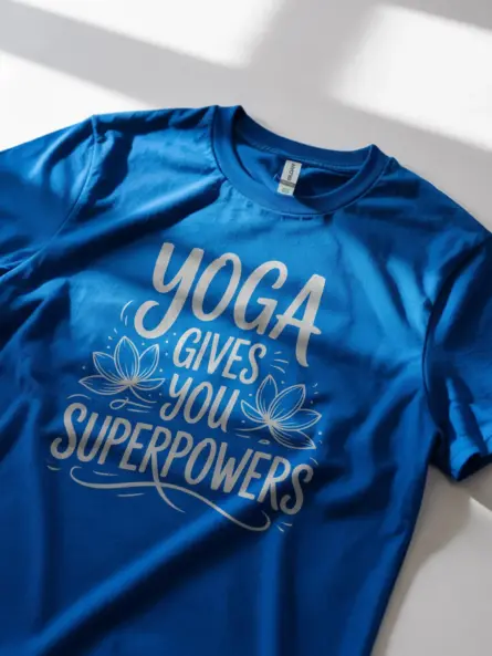 Empowering Yoga Gives You Superpowers T-Shirt - Image 11
