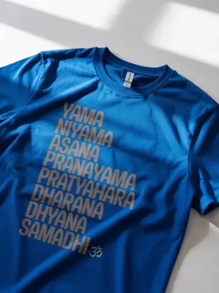 Powerful Eight Limbs of Yoga T-Shirt for Spiritual Teachers - Image 11