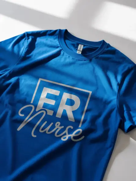 Royal Blue ER Nurse Shirt
