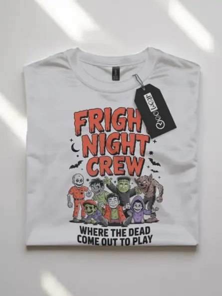 fright night crew halloween t-shirt