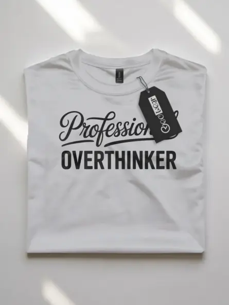 professional overthinker t-shirt