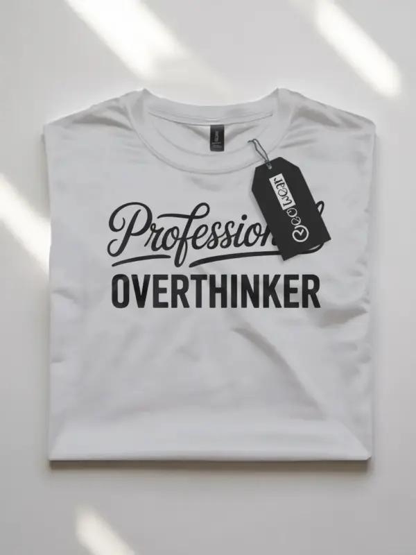 professional overthinker t-shirt