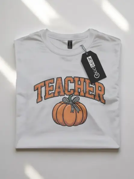 Adorable Pumpkin Teacher Halloween Shirt for Fall - Image 10