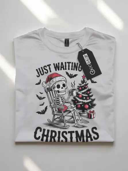 Hilarious Skeleton Christmas T-Shirt for Holiday Rebels - Image 7