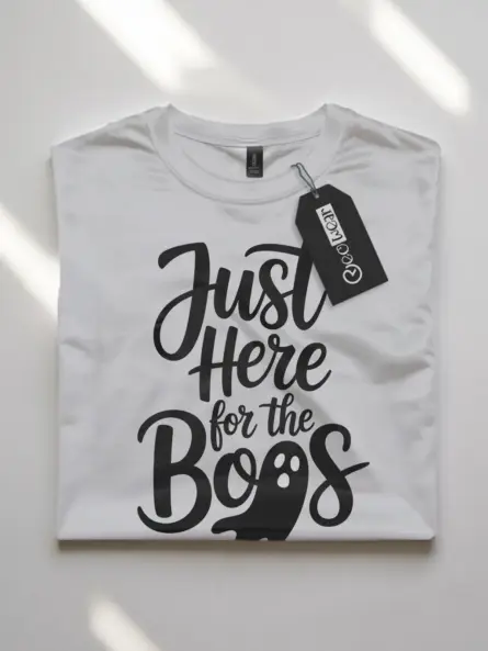 Just Here for the Boos Shirt – Funny Ghost Tee for Halloween Parties - Image 10
