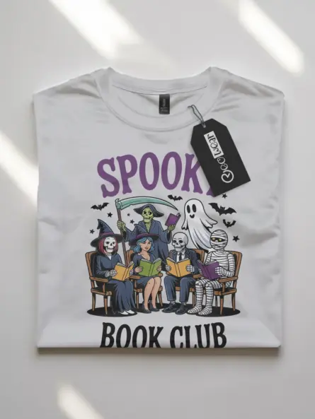 spooky book club shirt