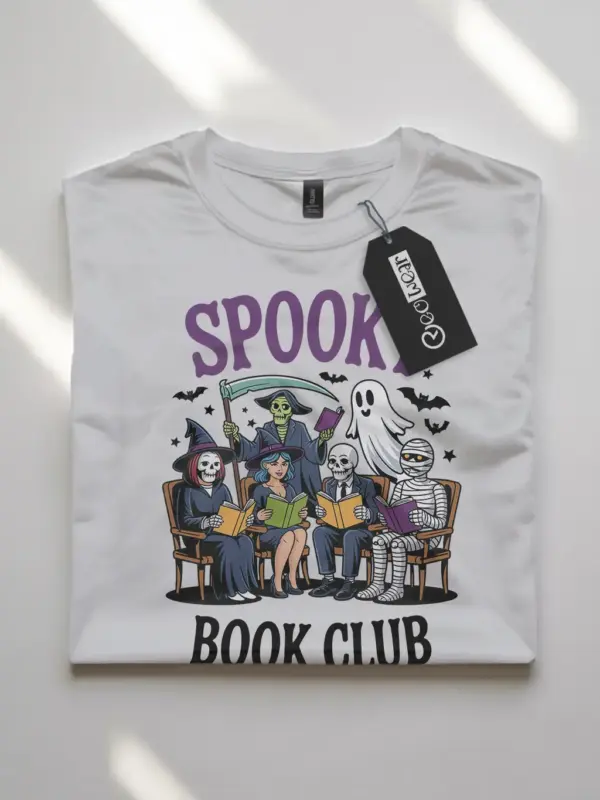 spooky book club shirt