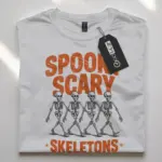 dancing skeleton Halloween t-shirt