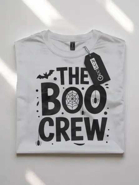 Playful Boo Crew Shirt for Halloween - Image 4