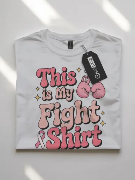 Empowering Breast Cancer Fight Shirt – “This Is My Fight Shirt” Design - Image 13