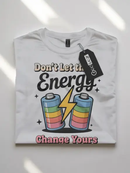 Don't Let Their Energy Change Yours T-Shirt - Image 10