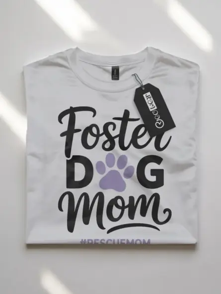 Foster Dog Mom Shirt – Proud Rescue Apparel for Pet Lovers - Image 7