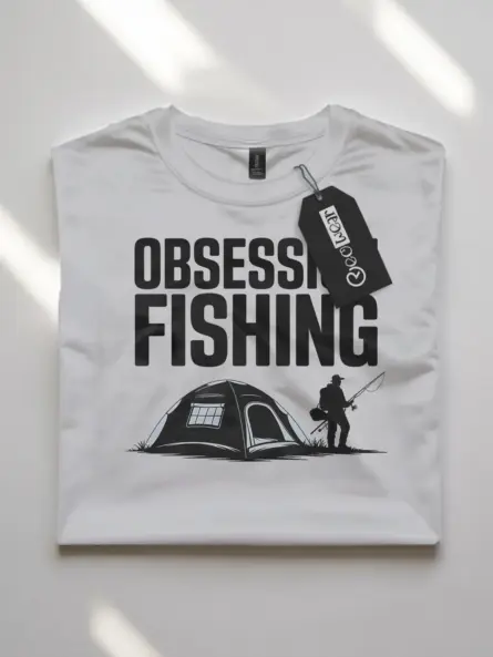 Minimalist Fishing Shirt – Bold Modern Outdoor Tee for Anglers - Image 10