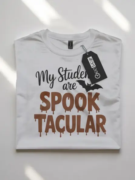 Spooktacular Teacher Shirt for Halloween Classroom Fun - Image 10
