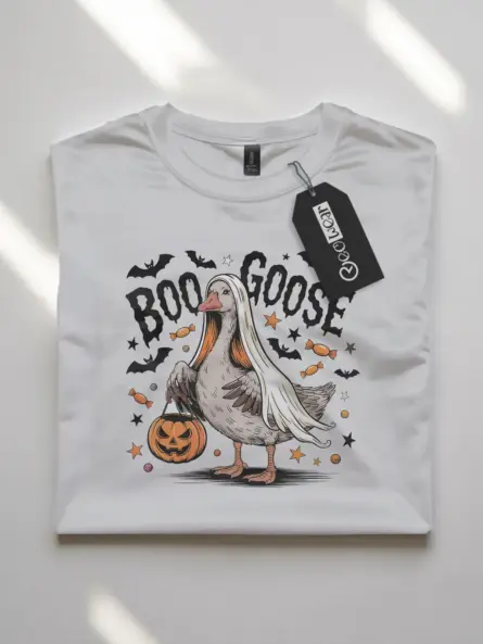 spooky goose t-shirt