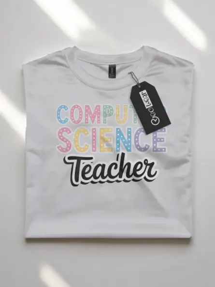 Computer Science Teacher Shirt – Pastel STEM Power Tee - Image 10