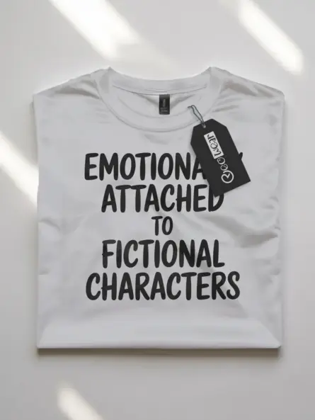 Fictional Character T-Shirt – Minimalist Fandom Gift Tee - Image 10
