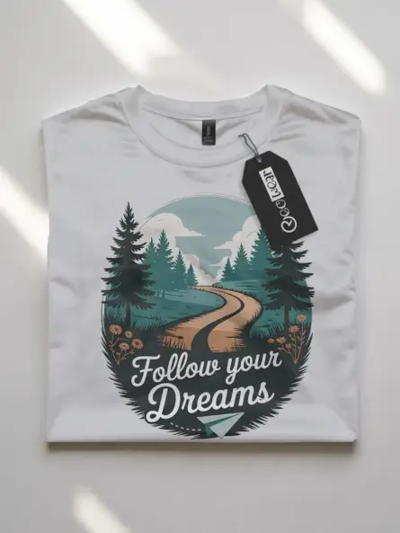 Follow Your Dreams Adventure Shirt – Vintage Nature Tee - Image 10