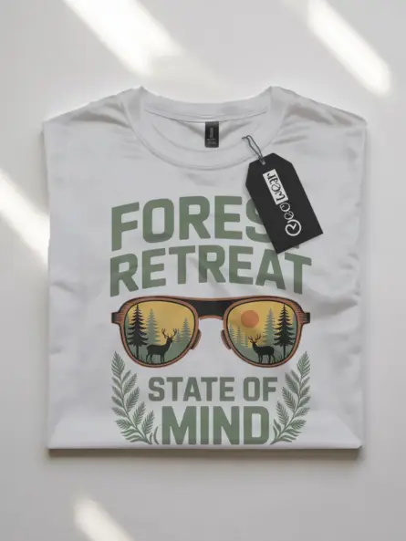 Forest Retreat State of Mind T-Shirt - Image 10