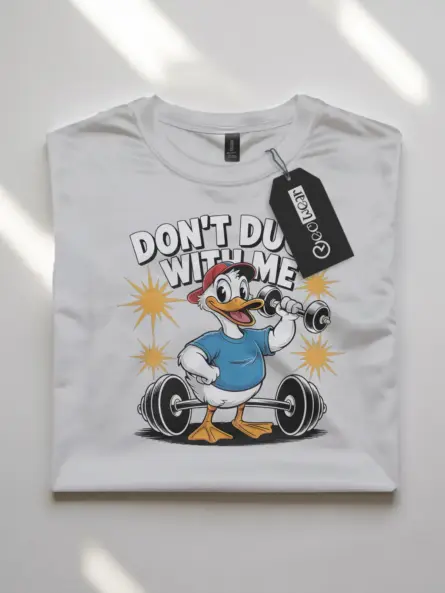 Funny Gym Duck Shirt – Don't Duck With Me Tee for Workout Lovers - Image 10