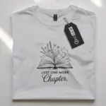 just one more chapter t-shirt