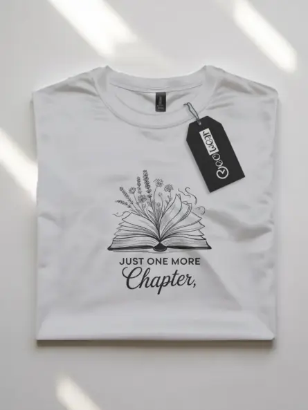 just one more chapter t-shirt