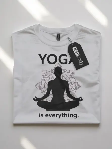 Mandala Yoga T-Shirt – Mindful Design for Peaceful Living - Image 10