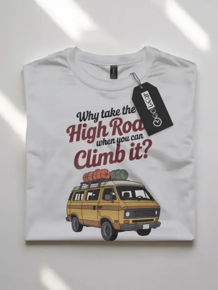 Retro Van Life Adventure T-Shirt - Image 10