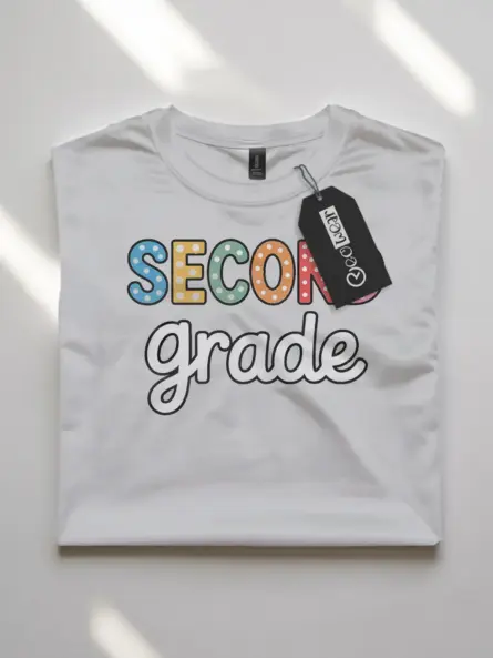Second Grade Teacher Shirt – Colorful Back to School Tee - Image 10