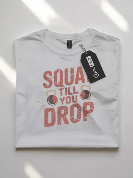 Squat Till You Drop T-Shirt - Image 10