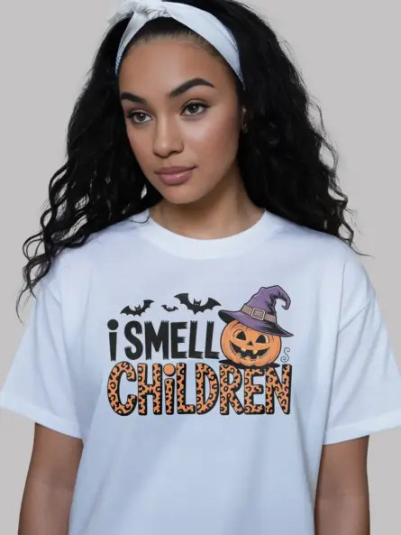 White shirt front – I Smell Children – i smell children shirt