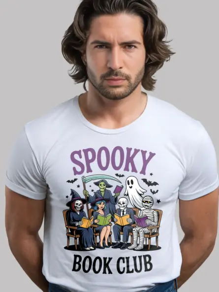 Legendary Spooky Book Club Shirt for Halloween - Image 3