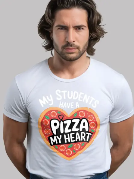 Adorable Pizza Teacher Shirt for Classroom Fun & Gift Giving - Image 12