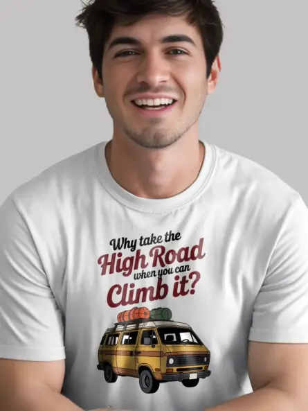 Retro Van Life Adventure T-Shirt - Image 12