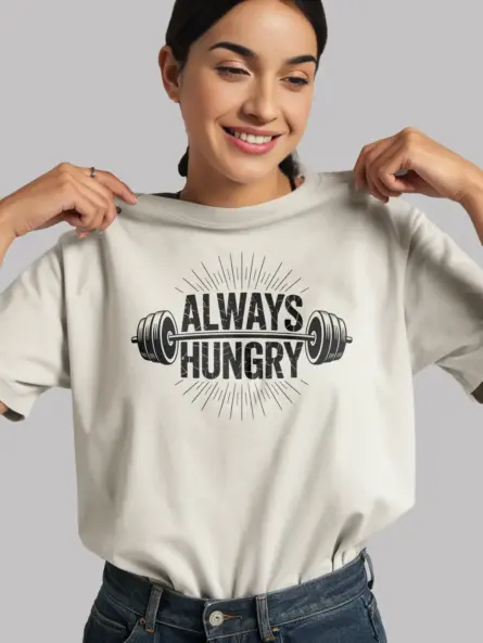 Always Hungry Gym T-Shirt for Lifters - Image 11