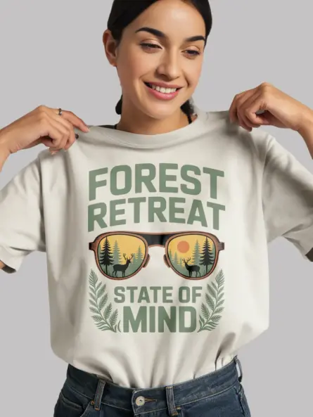 Forest Retreat State of Mind T-Shirt - Image 12