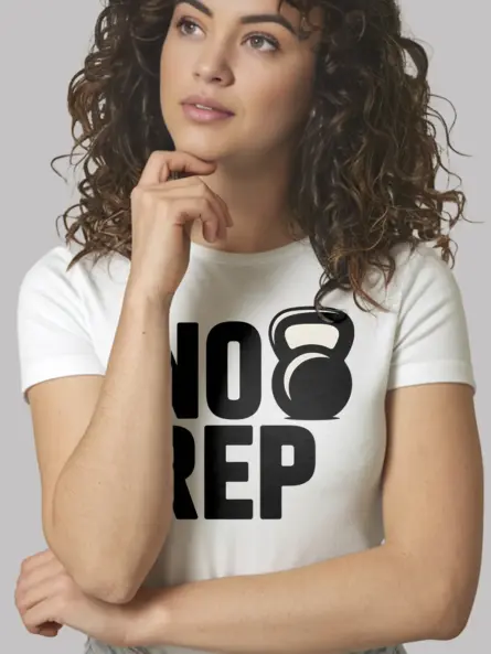 No Rep T-Shirt – Minimalist Kettlebell Workout Tee for CrossFit Athletes - Image 12