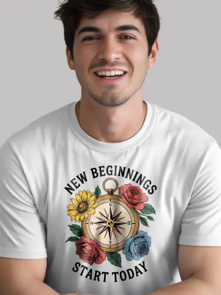 Vintage Toucan Motivational T-Shirt – Bloom Wild and Free - Image 3