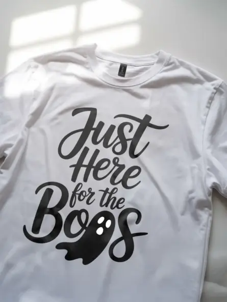Just Here for the Boos Shirt – Funny Ghost Tee for Halloween Parties - Image 11