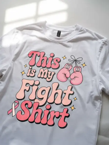 Empowering Breast Cancer Fight Shirt – “This Is My Fight Shirt” Design - Image 15