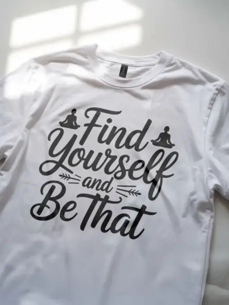 Empowering Find Yourself Meditation T-Shirt - Image 11