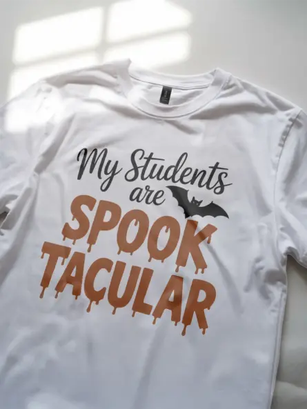 Spooktacular Teacher Shirt for Halloween Classroom Fun - Image 11