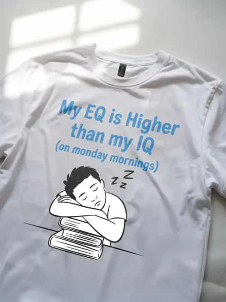 Emotional Intelligence Shirt – Funny EQ vs IQ Tee for Students & Introverts - Image 11